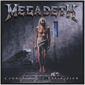 Megadeth - Countdown To Extinction Standard Patch in the group MERCHANDISE / Patch /  /  at Bengans Skivbutik AB (5538113)