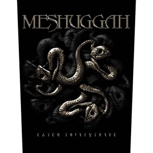 Meshuggah - Catch 33 Back Patch in the group MERCHANDISE / Patch / Heavy Metal at Bengans Skivbutik AB (5538119)