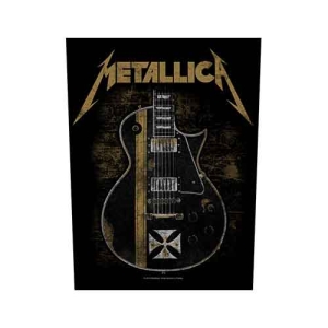 Metallica - Hetfield Guitar Back Patch in the group MERCHANDISE / Merch / Hårdrock at Bengans Skivbutik AB (5538128)