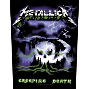 Metallica - Creeping Death Back Patch in the group MERCHANDISE / Patch / Heavy Metal at Bengans Skivbutik AB (5538135)