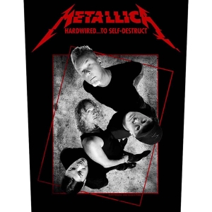 Metallica - Hardwired Concrete Back Patch in the group MERCHANDISE / Merch / Hårdrock at Bengans Skivbutik AB (5538136)