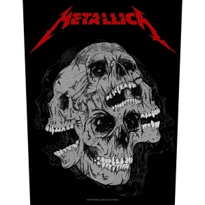 Metallica - Skulls Back Patch in the group MERCHANDISE / Merch / Hårdrock at Bengans Skivbutik AB (5538137)