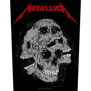 Metallica  - Skulls Back Patch in the group MERCHANDISE / Patch / Heavy Metal at Bengans Skivbutik AB (5538137)