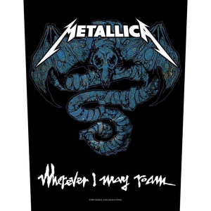 Metallica - Wherever I May Roam Back Patch in the group MERCHANDISE / Merch / Hårdrock at Bengans Skivbutik AB (5538140)