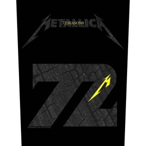 Metallica - Charred M72 Back Patch in the group MERCHANDISE / Patch / Heavy Metal at Bengans Skivbutik AB (5538143)