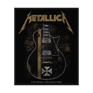 Metallica - Hetfield Guitar Standard Patch in the group MERCHANDISE / Merch / Hårdrock at Bengans Skivbutik AB (5538150)