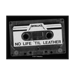 Metallica - No Life 'Till Leather Standard Patch in the group MERCHANDISE / Merch / Hårdrock at Bengans Skivbutik AB (5538155)