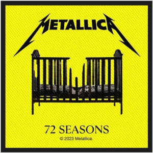 Metallica - 72 Seasons Standard Patch in the group MERCHANDISE / Patch / Heavy Metal at Bengans Skivbutik AB (5538160)