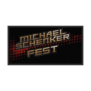 Michael Schenker Fest - Logo Standard Patch in the group MERCHANDISE / Merch / Hårdrock at Bengans Skivbutik AB (5538162)