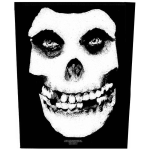 Misfits - Face Skull Back Patch in the group MERCHANDISE / Merch / Punk at Bengans Skivbutik AB (5538164)