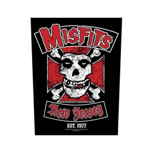 Misfits - Biker Back Patch in the group MERCHANDISE / Merch / Punk at Bengans Skivbutik AB (5538165)