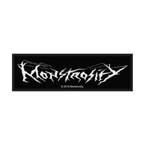 Monstrosity - Logo Standard Patch in the group MERCHANDISE / Patch / Heavy Metal at Bengans Skivbutik AB (5538166)