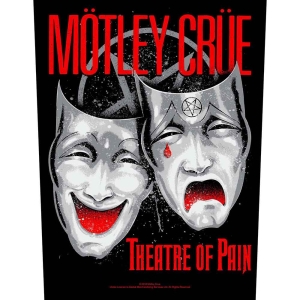 Motley Crue - Theatre Of Pain Back Patch in the group MERCHANDISE / Merch / Hårdrock at Bengans Skivbutik AB (5538171)