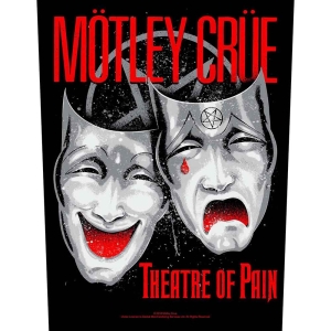 Motley Crue - Theatre Of Pain Back Patch in the group MERCHANDISE / Patch / Heavy Metal at Bengans Skivbutik AB (5538171)