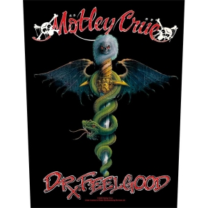 Motley Crue - Dr Feelgood Back Patch in the group MERCHANDISE / Patch / Heavy Metal at Bengans Skivbutik AB (5538173)