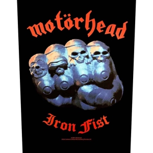 Motorhead - Iron Fist 2017 Back Patch in the group MERCHANDISE / Patch / Heavy Metal at Bengans Skivbutik AB (5538183)