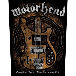 Motorhead - Lemmy's Bass Back Patch in the group MERCHANDISE / Patch / Heavy Metal at Bengans Skivbutik AB (5538186)