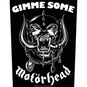 Motorhead - Gimme Some Back Patch in the group MERCHANDISE / Patch / Heavy Metal at Bengans Skivbutik AB (5538187)
