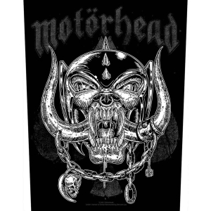 Motorhead - Etched Iron Back Patch in the group MERCHANDISE / Patch / Heavy Metal at Bengans Skivbutik AB (5538188)