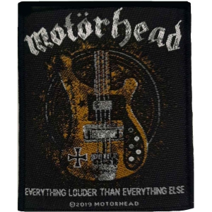 Motorhead - Lemmy's Bass Standard Patch in the group MERCHANDISE / Merch / Hårdrock at Bengans Skivbutik AB (5538205)