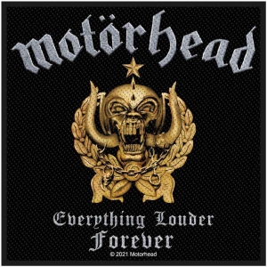 Motorhead - Everything Louder Forever Standard Patch in the group MERCHANDISE / Merch / Hårdrock at Bengans Skivbutik AB (5538208)