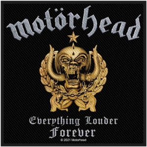 Motorhead - Everything Louder Forever Standard Patch in the group MERCHANDISE / Patch / Heavy Metal at Bengans Skivbutik AB (5538208)