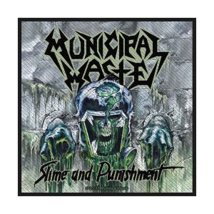 Municipal Waste - Slime & Punishment Standard Patch in the group MERCHANDISE / Merch / Hårdrock at Bengans Skivbutik AB (5538212)