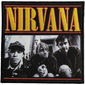 Nirvana - London Photo Printed Patch in the group MERCHANDISE / Merch / Hårdrock at Bengans Skivbutik AB (5538226)