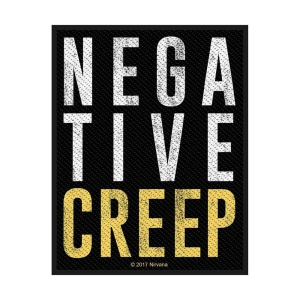 Nirvana - Negative Creep Standard Patch in the group MERCHANDISE / Patch / Heavy Metal at Bengans Skivbutik AB (5538230)