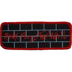 Pink Floyd The Wall - The Wall Red Woven Patch in the group MERCHANDISE / Merch / Pop-Rock at Bengans Skivbutik AB (5538288)
