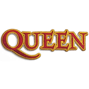 Queen - Cut-Out Logo Woven Patch in the group MERCHANDISE / Merch / Pop-Rock at Bengans Skivbutik AB (5538322)
