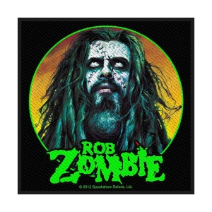 Rob Zombie - Zombie Face Standard Patch in the group MERCHANDISE / Merch / Hårdrock at Bengans Skivbutik AB (5538343)