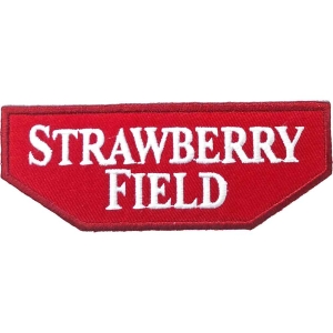 Rock Off - Strawberry Field Woven Patch in the group OTHER / Merchandise at Bengans Skivbutik AB (5538345)