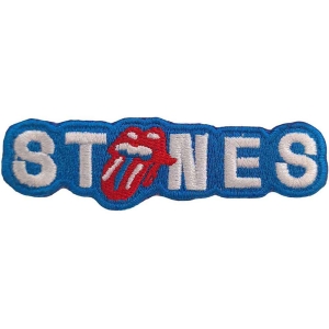Rolling Stones - Cut-Out No Filter Licks Woven Patch in the group MERCHANDISE / Merch / Pop-Rock at Bengans Skivbutik AB (5538359)