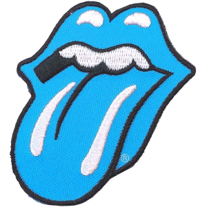 Rolling Stones - Classic Tongue Blue Standard Patch in the group MERCHANDISE / Patch / Pop-Rock at Bengans Skivbutik AB (5538367)