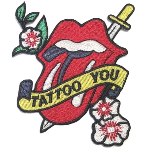 Rolling Stones - Tattoo You Standard Patch in the group MERCHANDISE / Merch / Pop-Rock at Bengans Skivbutik AB (5538373)