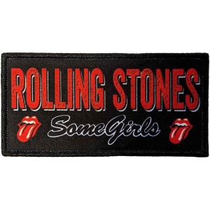 Rolling Stones - Some Girls Logo Printed Patch in the group MERCHANDISE / Patch / Pop-Rock at Bengans Skivbutik AB (5538377)