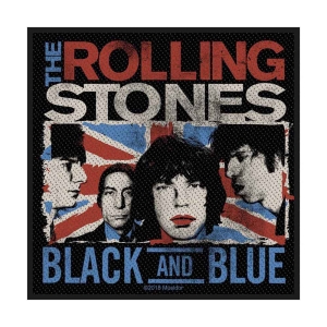 Rolling Stones - Black And Blue Retail Packaged Patch in the group MERCHANDISE / Patch / Pop-Rock at Bengans Skivbutik AB (5538378)
