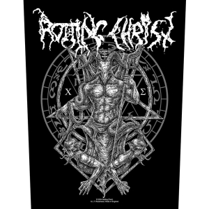 Rotting Christ - Hellenic Black Metal Back Patch in the group MERCHANDISE / Merch / Hårdrock at Bengans Skivbutik AB (5538382)
