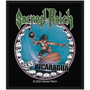 Sacred Reich - Surf Nicaragua Standard Patch in the group MERCHANDISE / Merch / Hårdrock at Bengans Skivbutik AB (5538391)