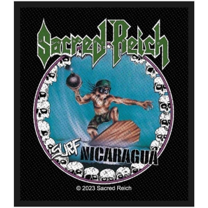 Sacred Reich - Surf Nicaragua Standard Patch in the group MERCHANDISE / Patch / Heavy Metal at Bengans Skivbutik AB (5538391)