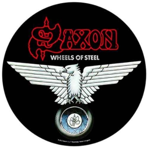 Saxon - Wheels Of Steel Back Patch in the group MERCHANDISE / Patch / Heavy Metal at Bengans Skivbutik AB (5538392)