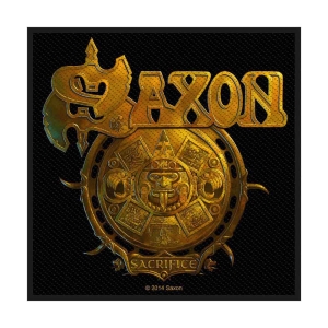 Saxon - Sacrifice Standard Patch in the group MERCHANDISE / Patch / Heavy Metal at Bengans Skivbutik AB (5538395)