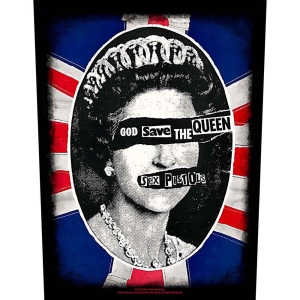 Sex Pistols - God Save The Queen Back Patch in the group MERCHANDISE / Merch / Punk at Bengans Skivbutik AB (5538406)