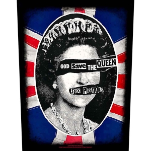 Sex Pistols - God Save The Queen Back Patch in the group MERCHANDISE / Patch / Punk at Bengans Skivbutik AB (5538406)