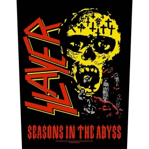 Slayer - Seasons In The Abyss Back Patch in the group MERCHANDISE / Merch / Hårdrock at Bengans Skivbutik AB (5538421)