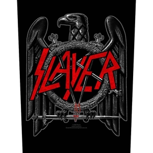Slayer - Black Eagle Back Patch in the group MERCHANDISE / Merch / Hårdrock at Bengans Skivbutik AB (5538425)