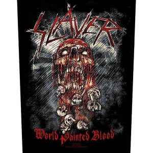 Slayer - World Painted Blood Back Patch in the group MERCHANDISE / Patch / Heavy Metal at Bengans Skivbutik AB (5538427)