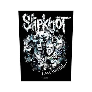 Slipknot - I Am Hated Back Patch in the group MERCHANDISE / Merch / Hårdrock at Bengans Skivbutik AB (5538444)