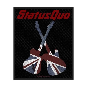 Status Quo - Guitars Standard Patch in the group MERCHANDISE / Merch / Pop-Rock at Bengans Skivbutik AB (5538450)